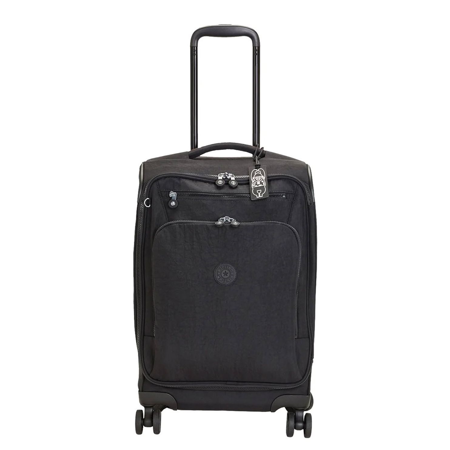 Kipling New Youri Zachte Koffers zwart