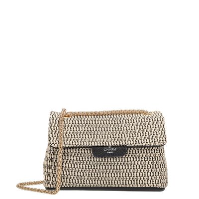 Charm London Elisa Shoulderbag black/beige