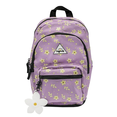 Little Legends Backpack S lila flower