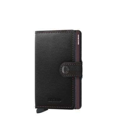 Secrid Miniwallet black brown