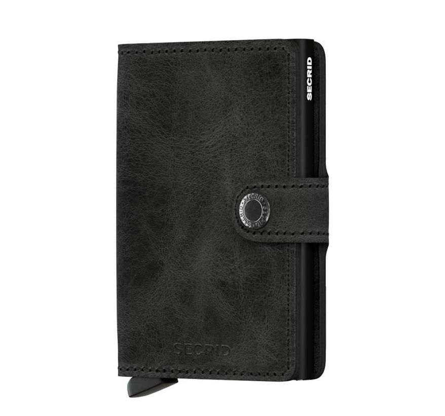 Secrid Mini Wallet portemonnee zwart