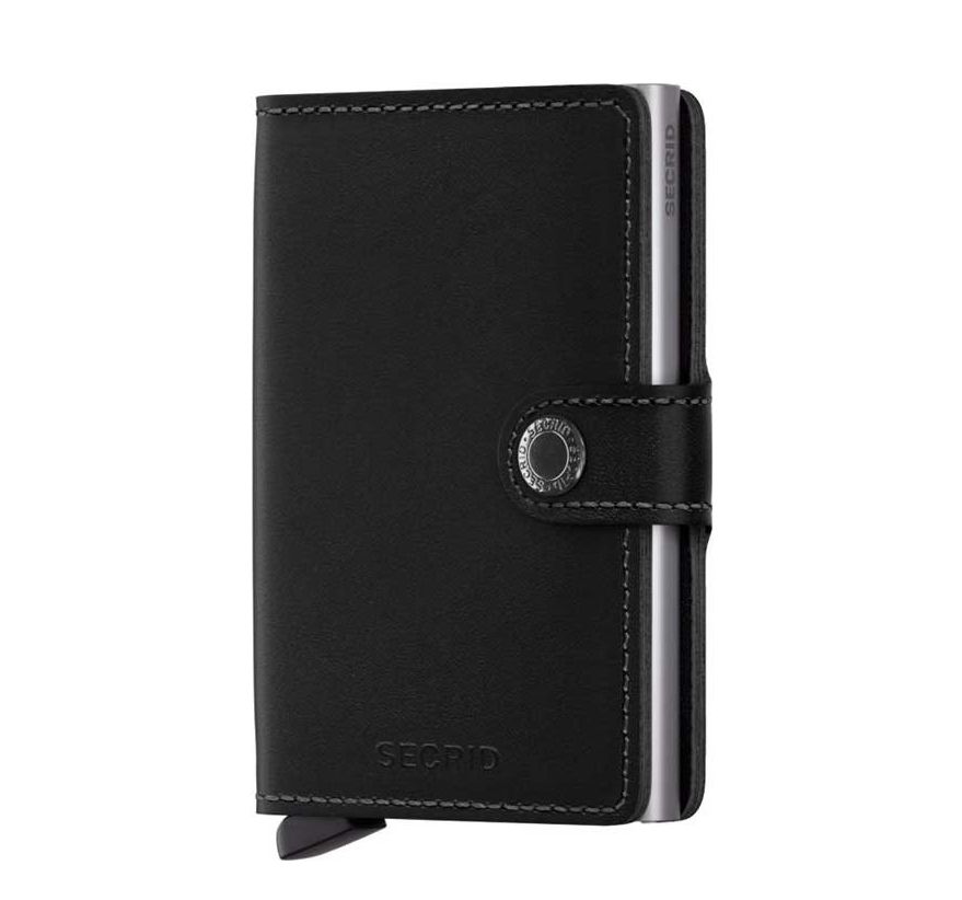 Secrid Mini Wallet portemonnee zwart