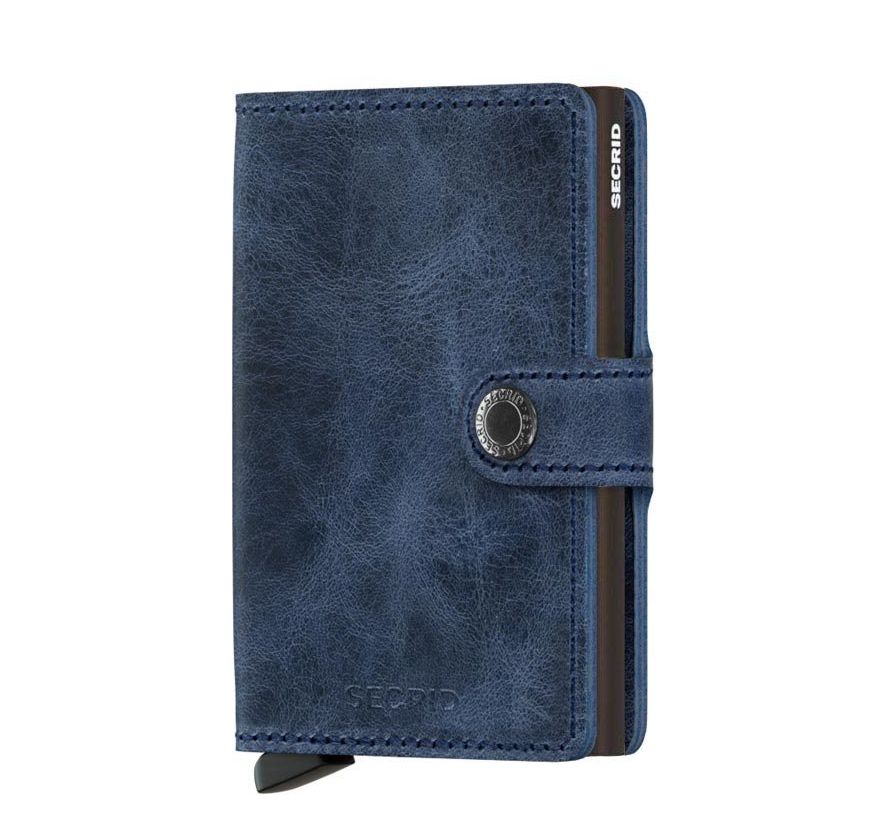 Secrid Mini Wallet portemonnee blauw