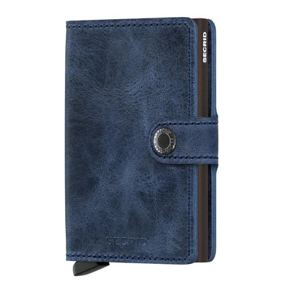 Secrid Miniwallet Portemonnee vintage blue