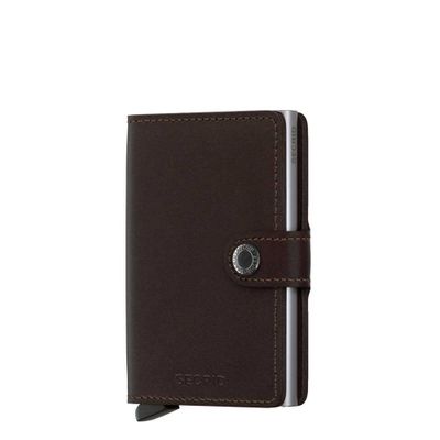 Secrid Miniwallet Portemonnee brown dark
