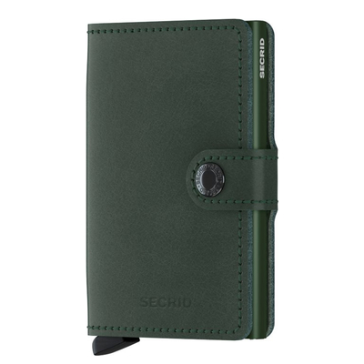 Secrid Miniwallet Portemonnee green