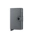 Secrid Miniwallet Portemonnee Carbon cool grey