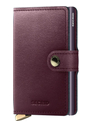 Secrid Miniwallet Portemonnee Dusk bordeaux