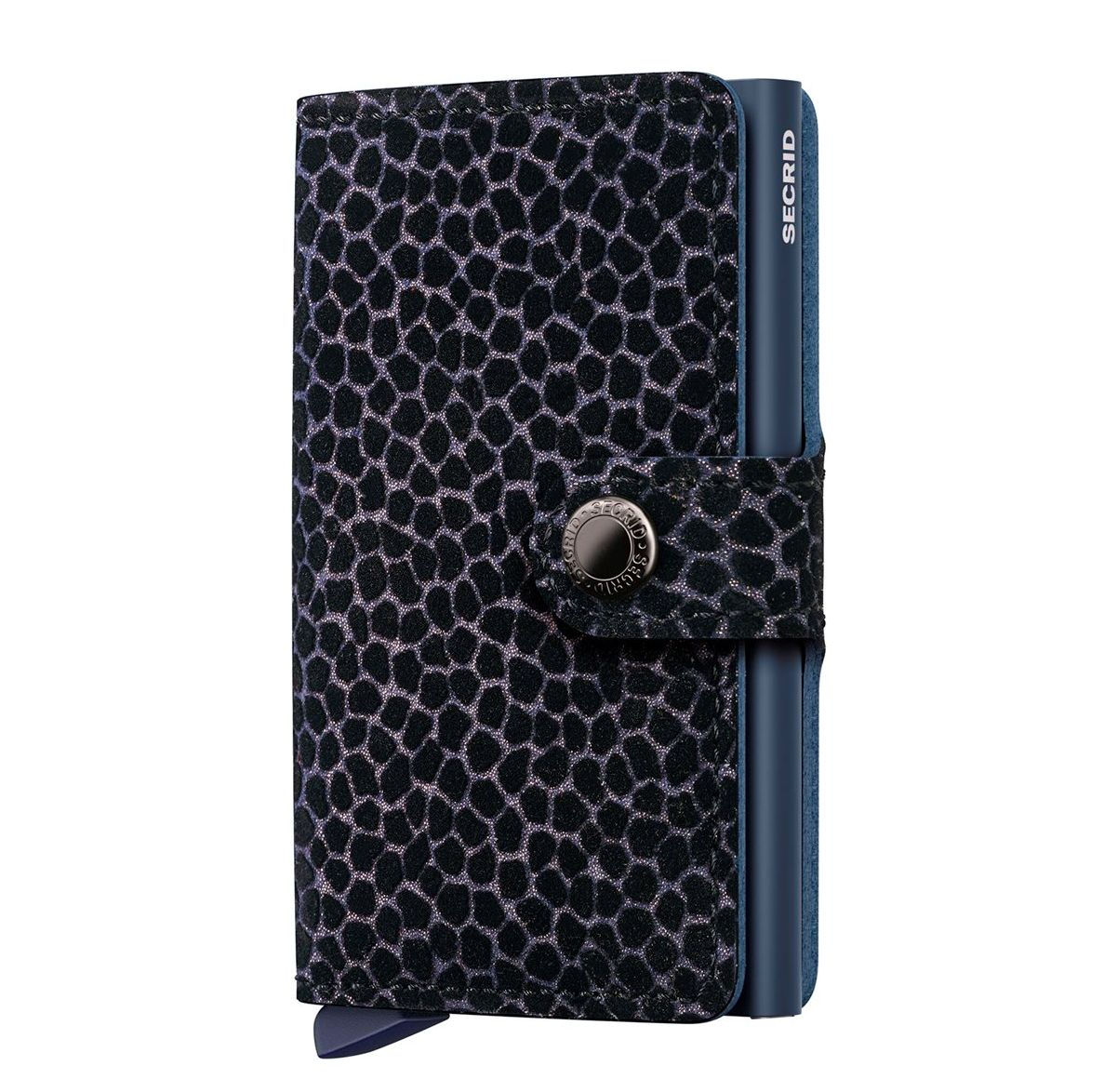 Secrid Mini Wallet portemonnee blauw en multicolor