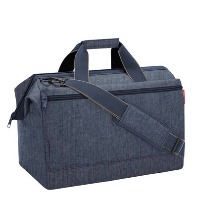 Reisenthel Travelling Allrounder L Pocket herringbone dark blue