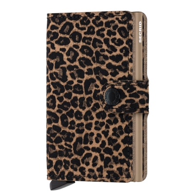 Secrid Miniwallet Portemonnee Leo beige
