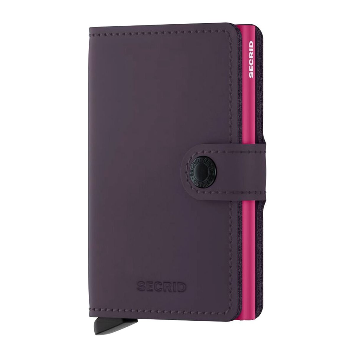 Secrid Mini Wallet portemonnee paars en roze