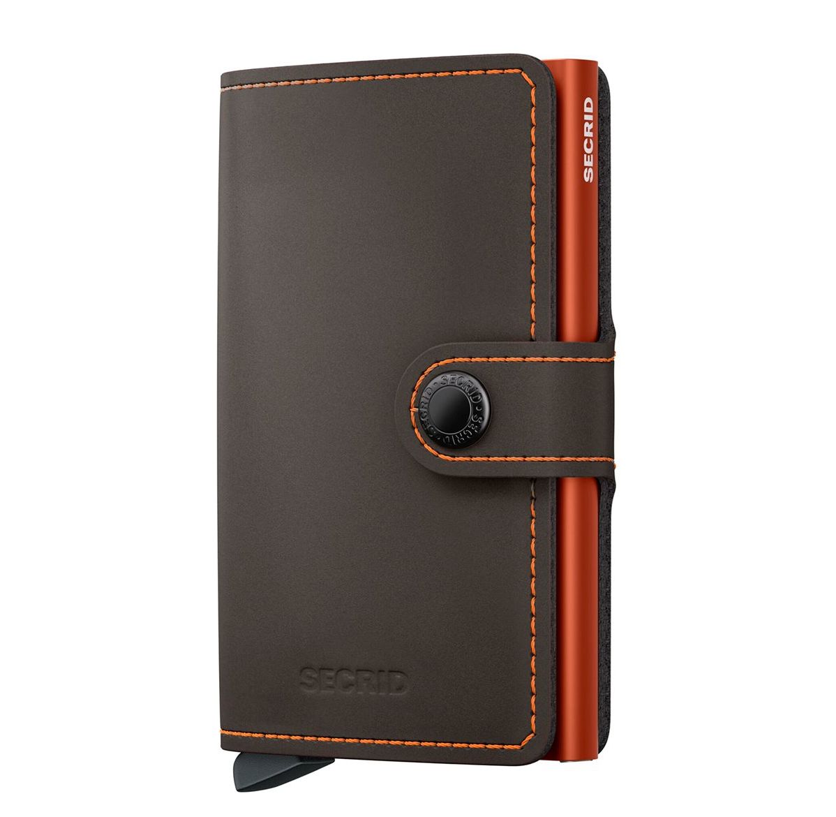 Secrid Mini Wallet portemonnee oranje en multicolor
