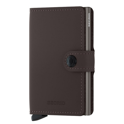 Secrid Miniwallet Portemonnee Matte truffle