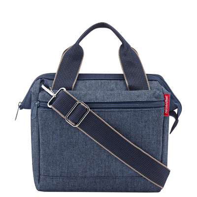 Reisenthel Travelling Allrounder Cross herringbone dark blue