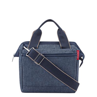 Reisenthel Travelling Allrounder Cross herringbone dark blue