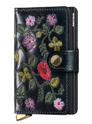 Secrid Miniwallet Premium Stitch Floral black