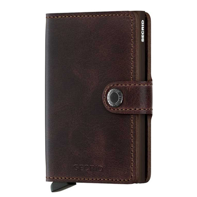 Secrid Miniwallet Portemonnee Vintage chocolate