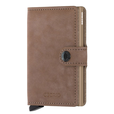 Secrid Miniwallet Portemonnee Vintage taupe