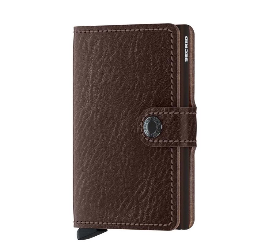 Secrid Mini Wallet portemonnee bruin