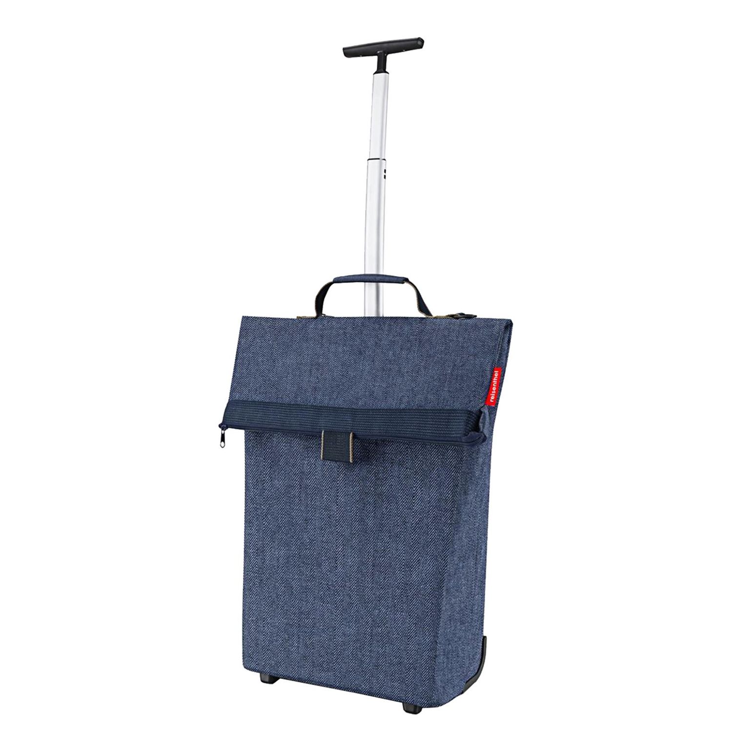 Reisenthel Trolley M Boodschappentrolley - 43L - Herringbone Donkerblauw