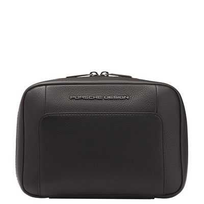 Porsche Design Roadster Leather Washbag black