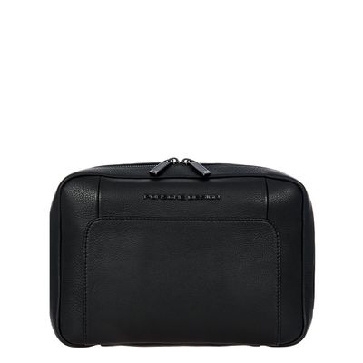 Porsche Design Roadster Leather Washbag L black