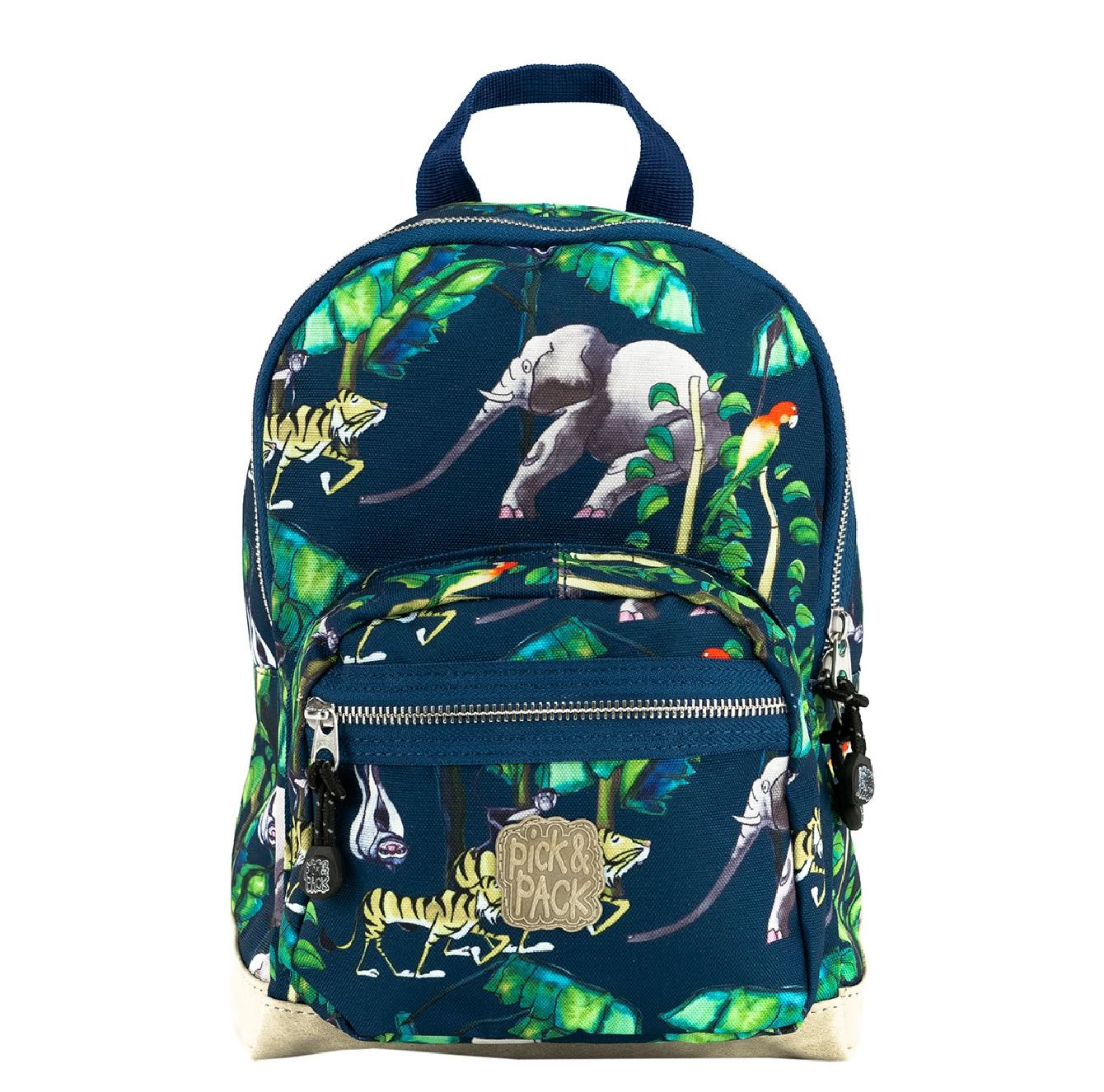 Pick & Pack rugzak blauw en multicolor