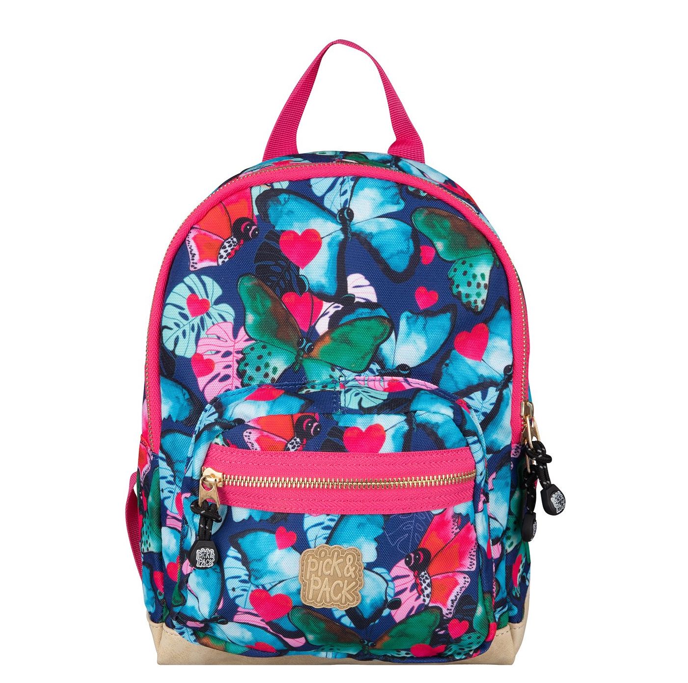 Pick & Pack rugzak blauw en multicolor