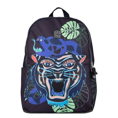 Pick & Pack Dangerous Cat AOP Backpack L carbon