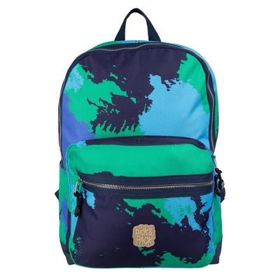 Pick & Pack Faded Camo Backpack L blue