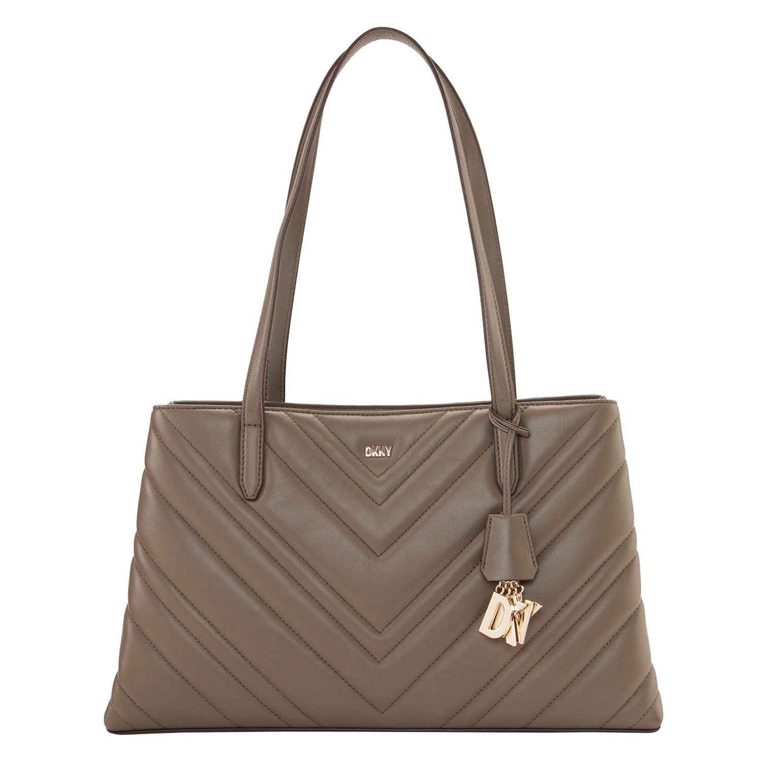 DKNY Bryant Ave Medium Tote Bag – Vielseitige Tragetasche Mit Reißverschluss, Ideal Für Laptop & Alltag