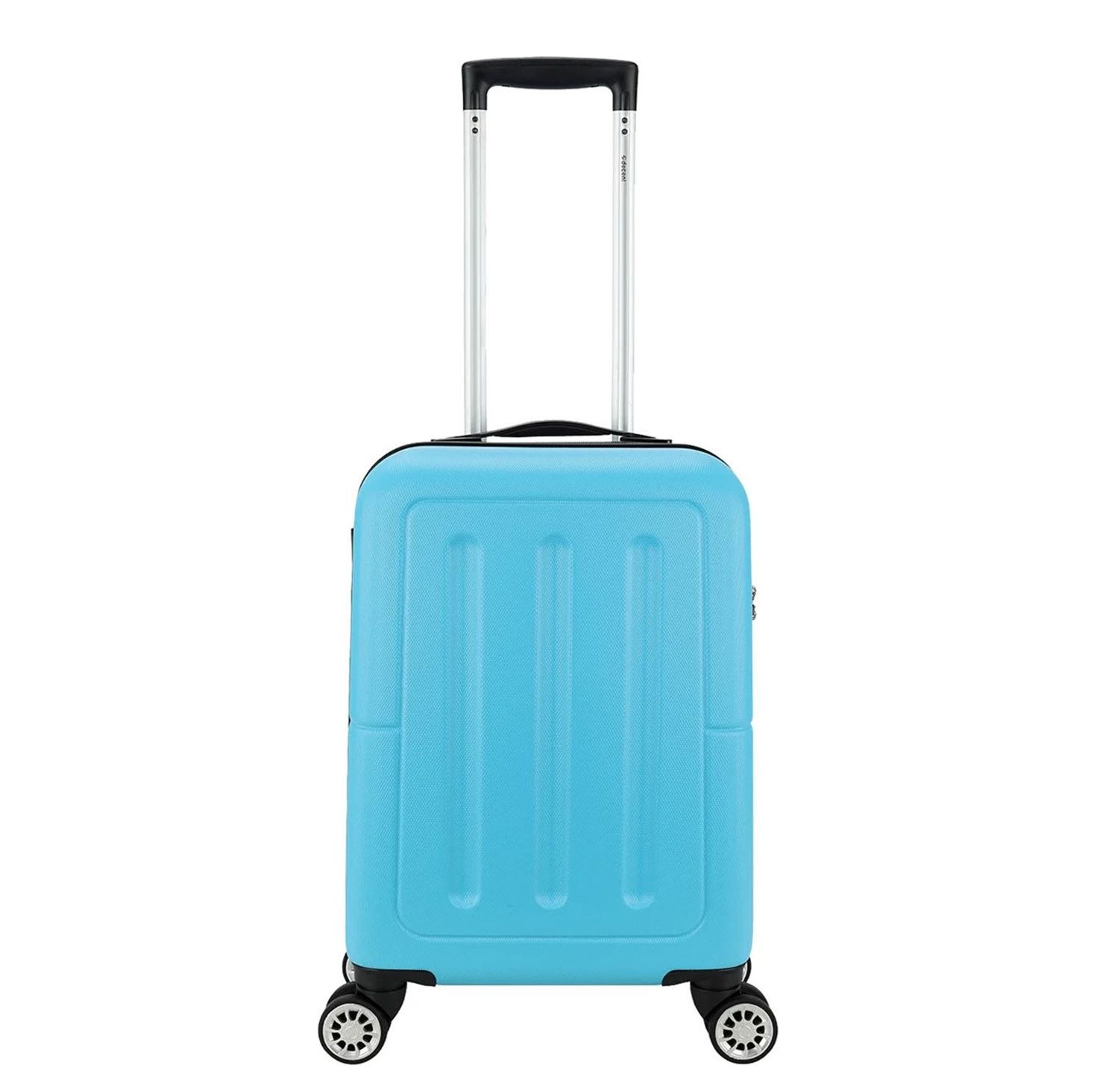 Decent Neon Fix Handbagage Koffer Spinner 55 cm Blue