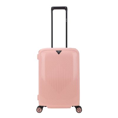 Decent Axiss-Fix 4 Wiel Cabin Trolley 55 licht roze