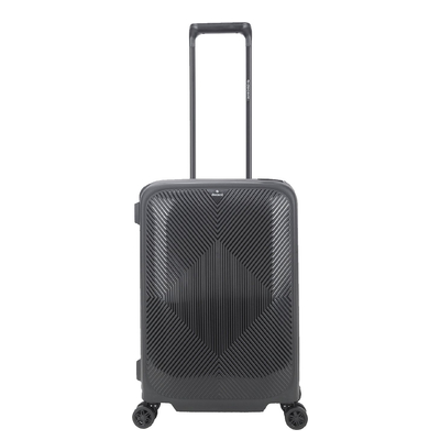Decent Axiss-Fix 4 Wiel Cabin Trolley 55 zwart