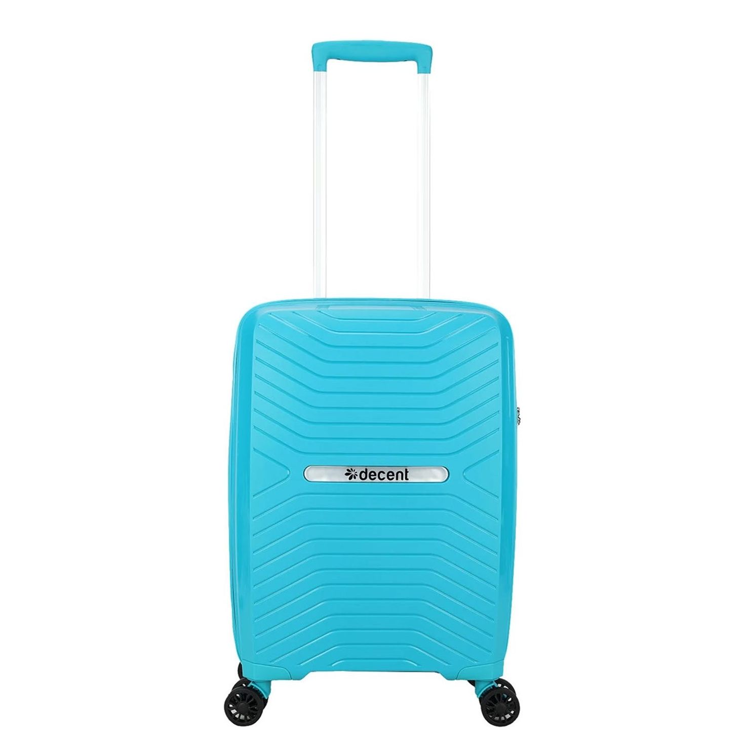 Decent Cross-One Handbagage Spinner 55 cm Light Blue