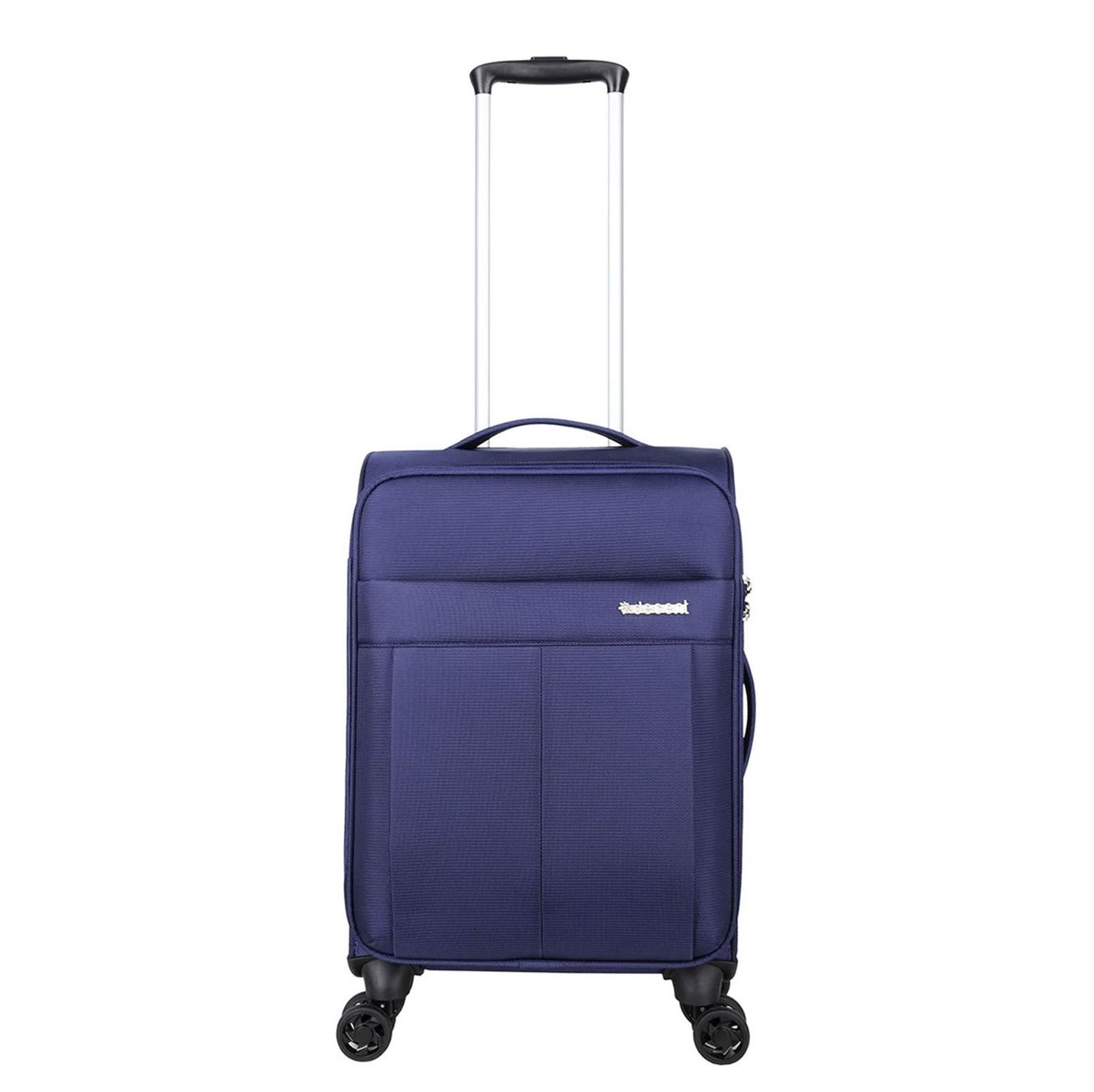 Decent D-Upright Trolley 55 dark blue Zachte koffer