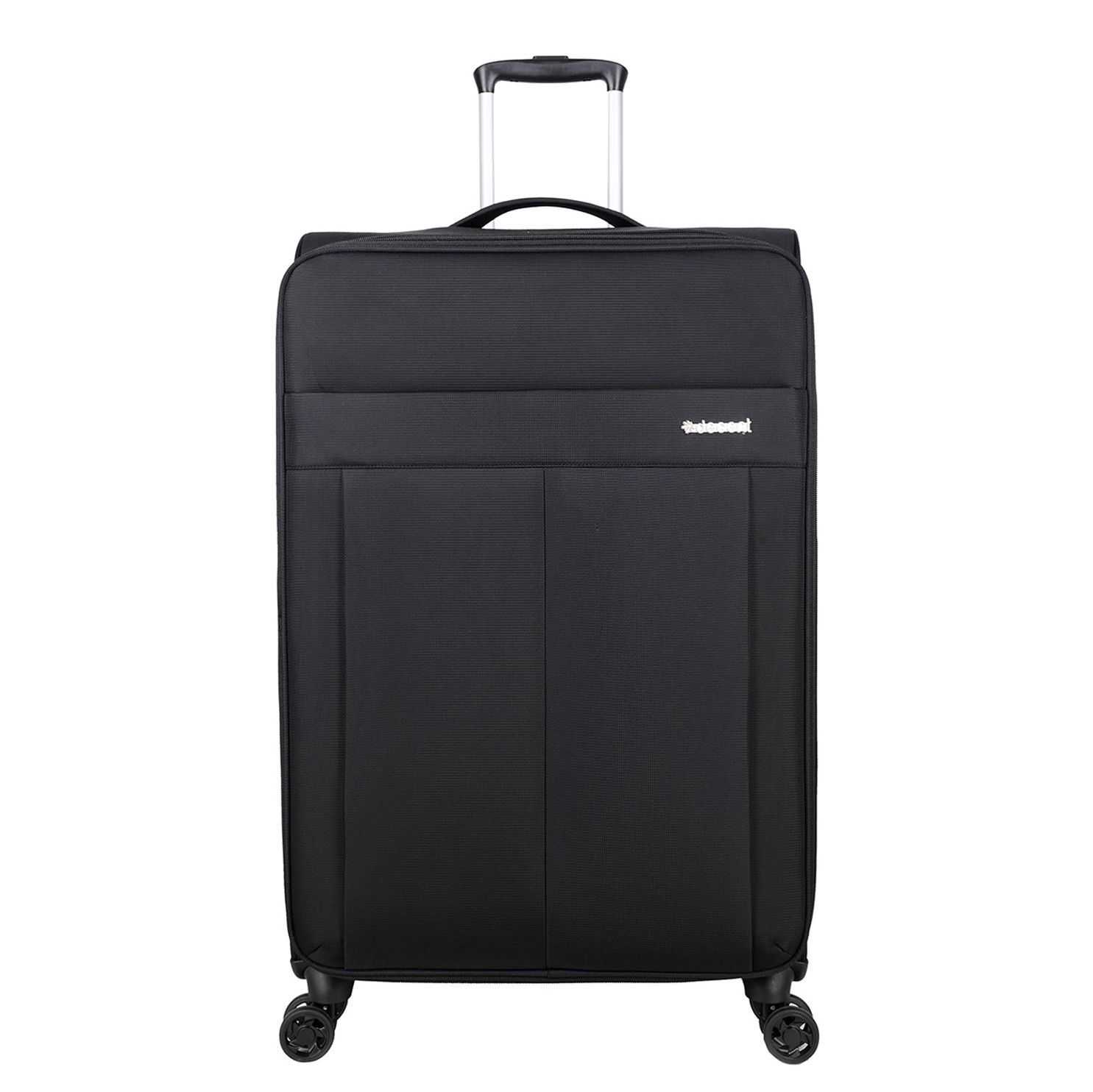 Decent D-Upright Trolley 76 black Zachte koffer