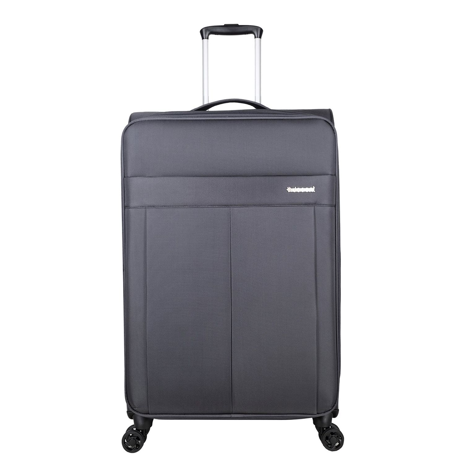 Decent D-Upright Trolley 76 grey Zachte koffer