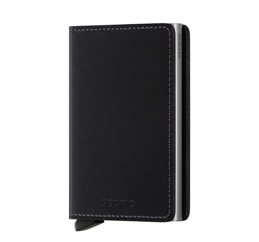 Secrid Slim Wallet portemonnee zwart
