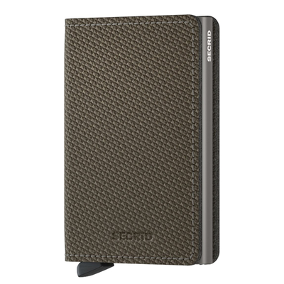 Secrid Slimwallet Portemonnee Carbon khaki