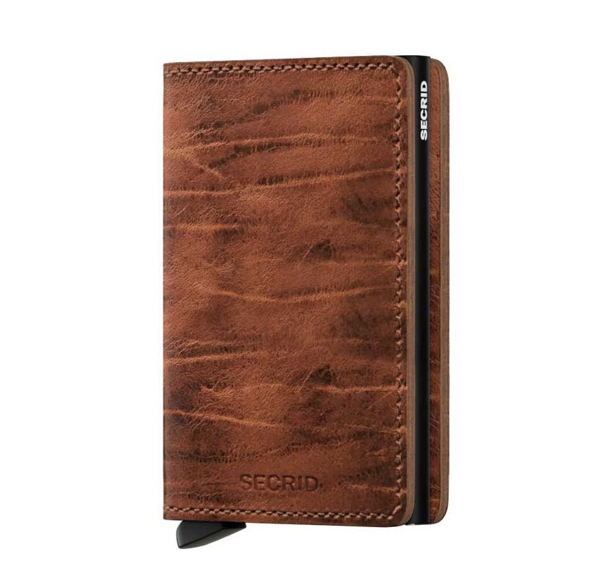 Secrid Slim Wallet portemonnee bruin