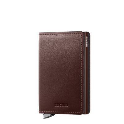 Secrid Slimwallet Portemonnee Dusk dark brown