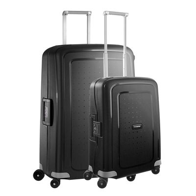 Samsonite S'Cure Spinner 55 + 75 Set black