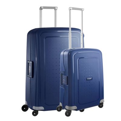 Samsonite S'Cure Spinner 55 + 75 Set dark blue