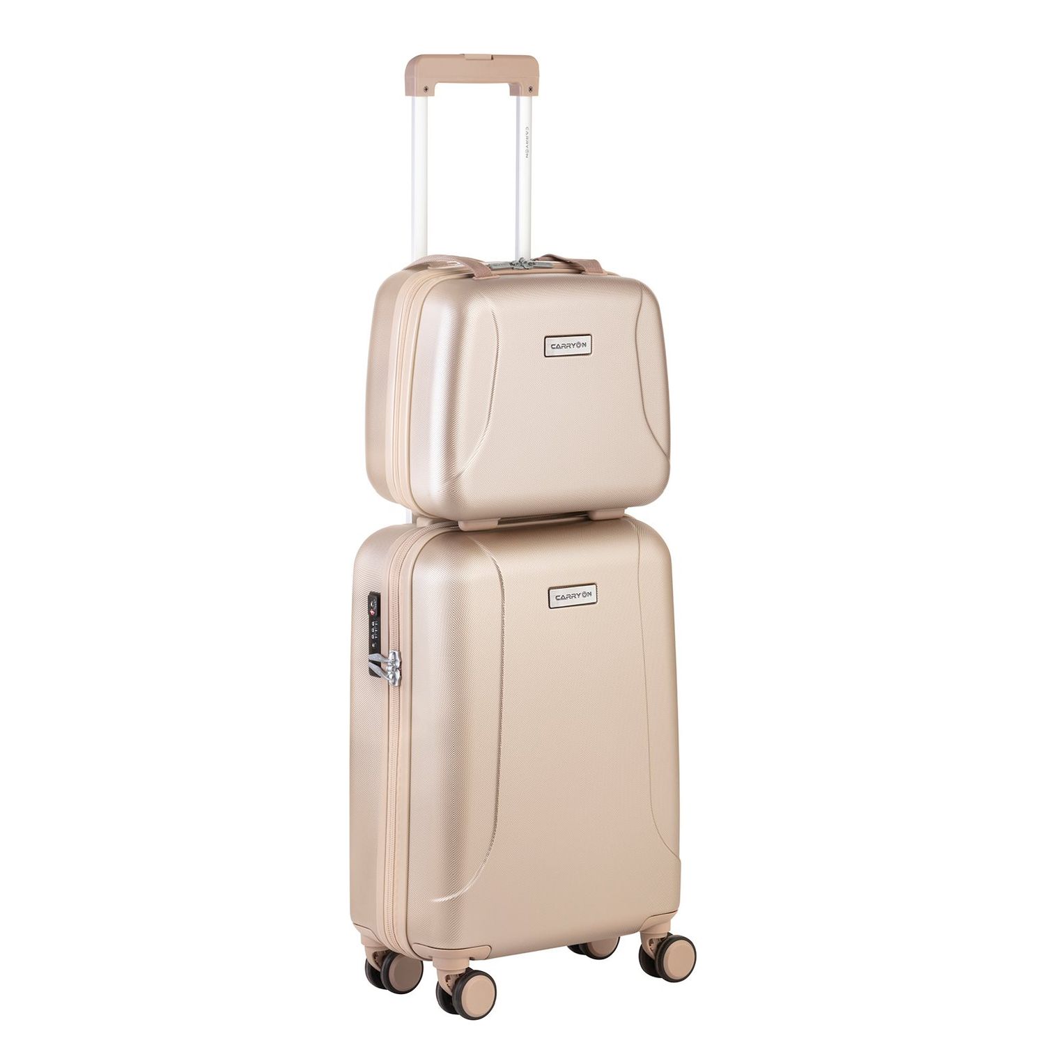 CarryOn Skyhopper Beautycases zilver en goud