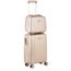 CarryOn Skyhopper 4 Wiel Trolley 55 + Beautycase Set champagne