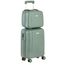 CarryOn Skyhopper 4 Wiel Trolley 55 + Beautycase Set olive