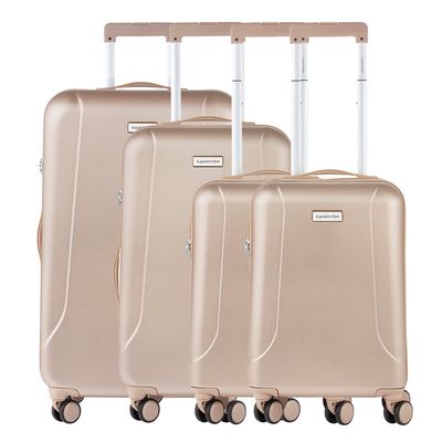 CarryOn Skyhopper 4-Delige Kofferset S/S/M/L champagne