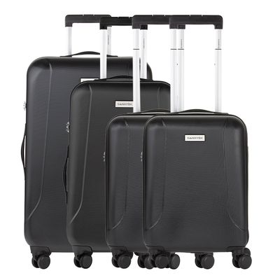 CarryOn Skyhopper 4-Delige Kofferset S/S/M/L black